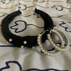 Headband and Hoops Bundle